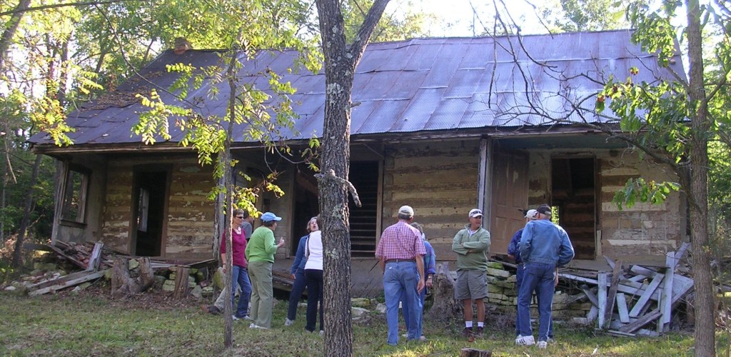 Cabin Being Restored